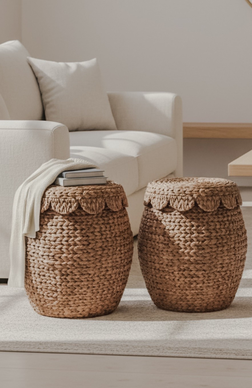 If you are looking for cute organization, check out these scallop baskets from Amazon. Perfect living room room bathroom or bedroom decor..

#LTKootd #LTKSaleAlert #LTKHome