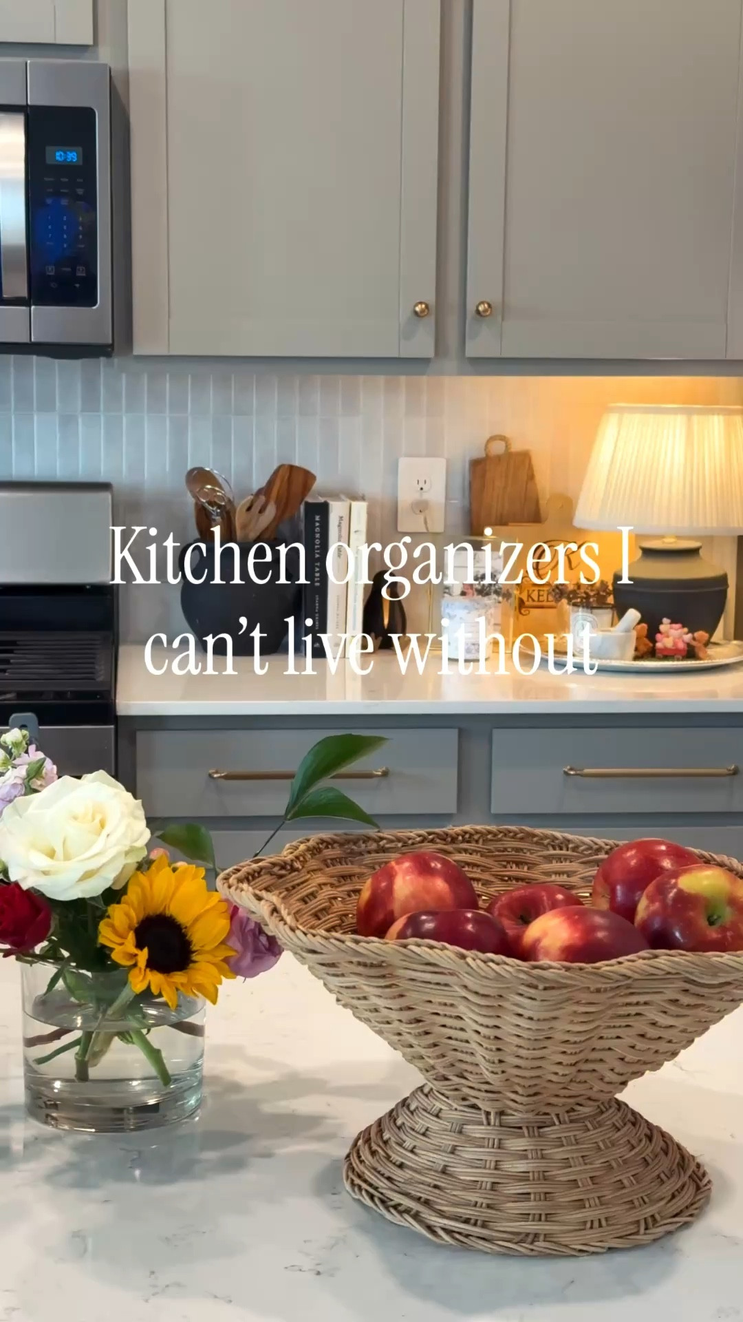 Kitchen organizers I absolutely love - drawer dividers, spice drawer, baskets. A messy kitchen stresses me out so these give me life truly. 

Food organizers, kitchen decor, kitchen items, pantry organizers 