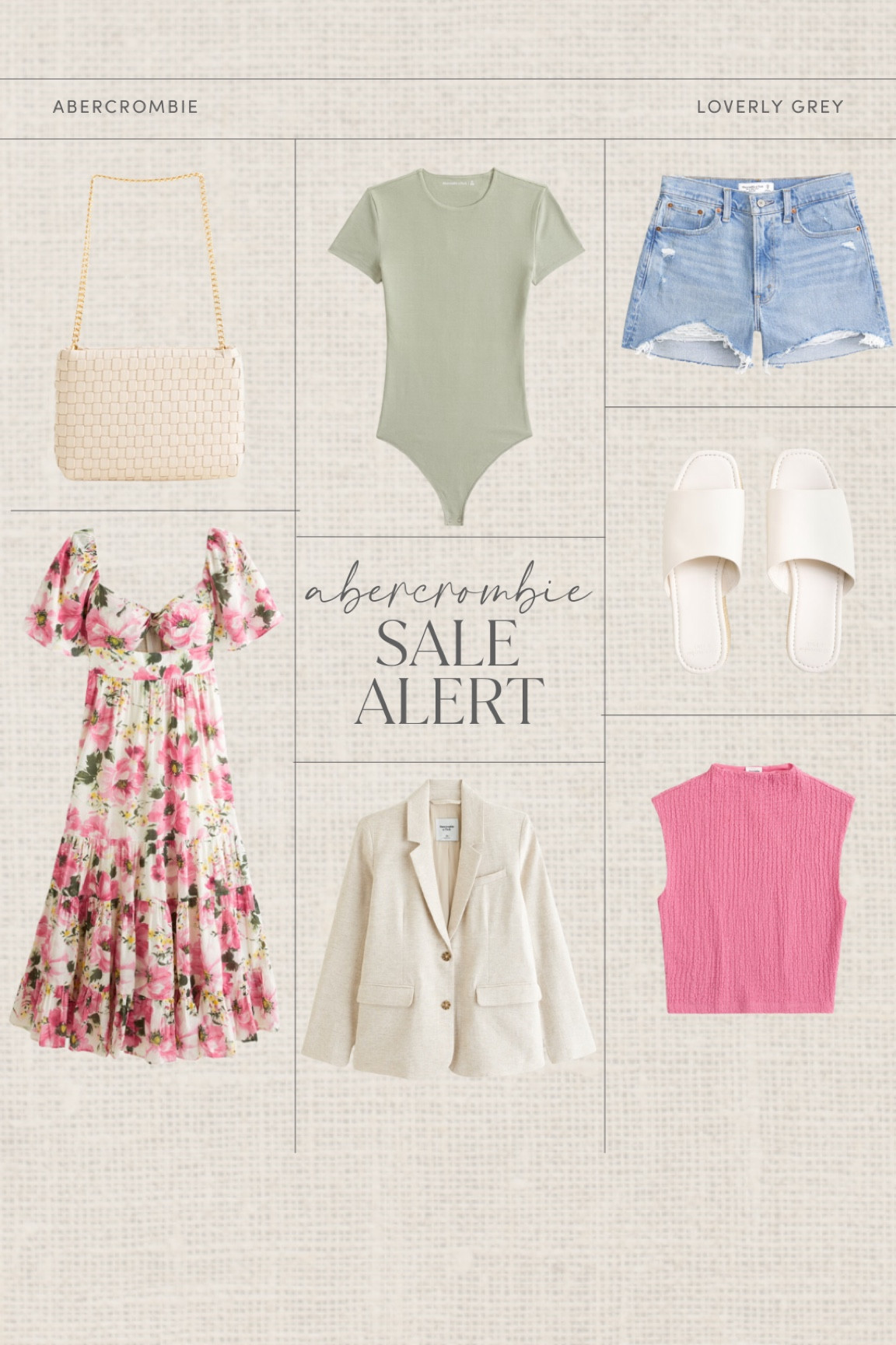 Love these pieces for spring and summer! 💕 My code this weekend for Abercrombie is AFLOVERLY to get an extra 15% off 👏🏼

Loverly Grey, Abercrombie finds, spring outfit 

#LTKSeasonal #LTKsalealert #LTKstyletip