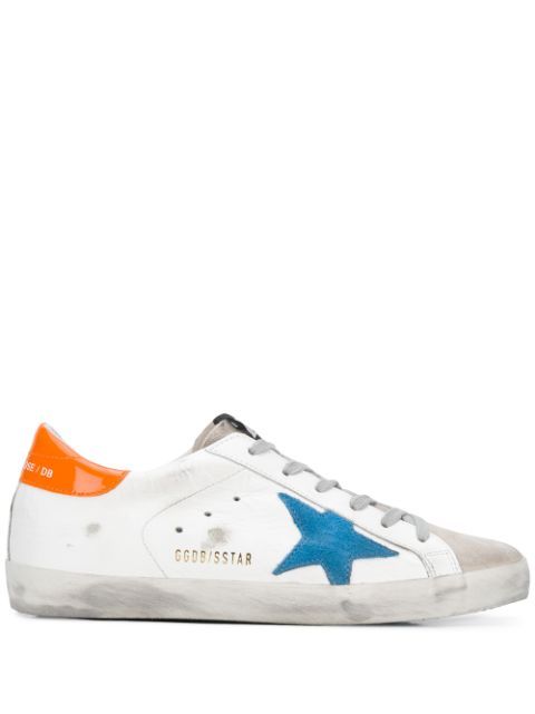 distressed Superstar low-top sneakers | Farfetch (RoW)