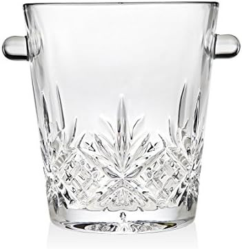 Godinger Ice Bucket, Glass Ice Holder for Bar & Entertaining, Dublin Collection, 5in | Amazon (US)