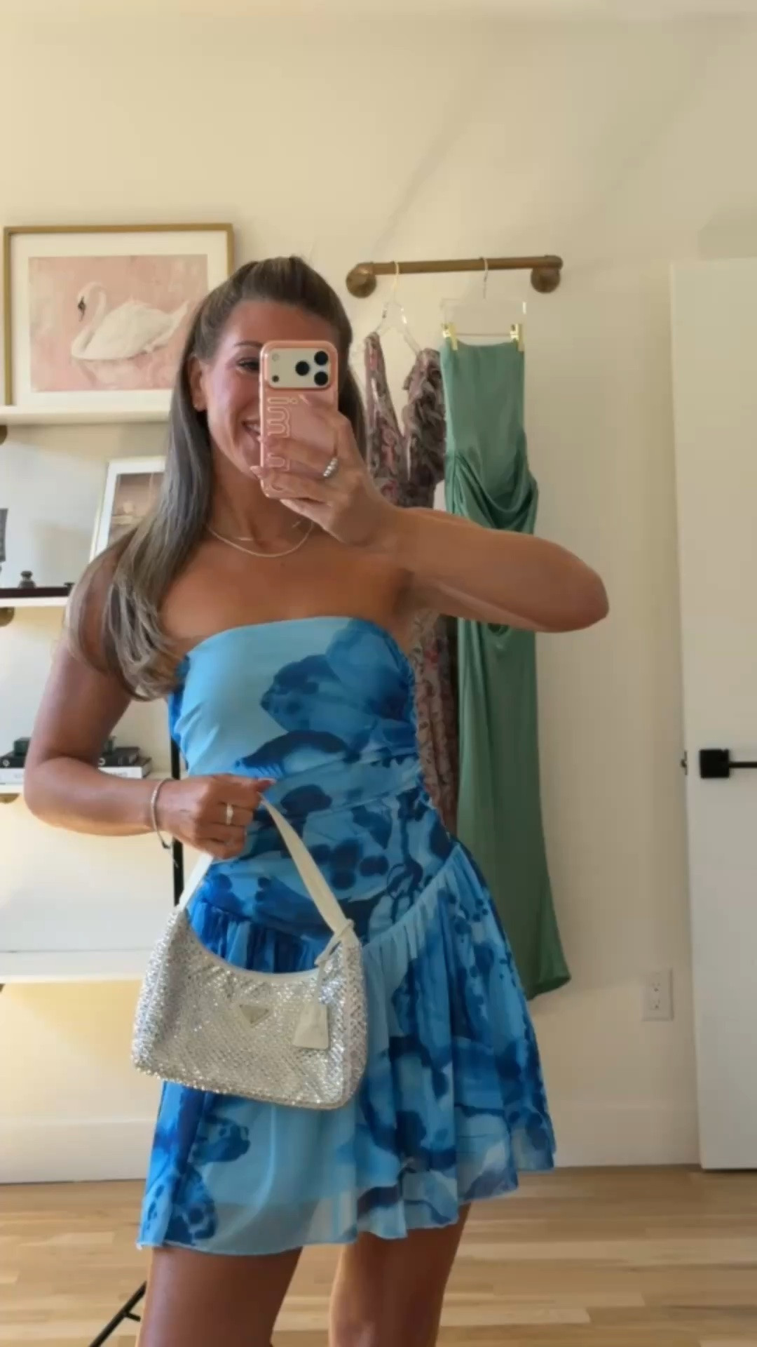 cupshe strapless mini dress in a blue watercolor floral print with a ruched bodice resort wear under $55 for every destination 🌴🐠

Cupshe code: chic
electric picks: emerson20

I’m 5’4” and wearing my usual smalls in all!

swim, bikini, one piece swimsuit, summer swim, cover up, resortwear, resort outfits, vacation outfits, vacation dresses, beach vacation outfits, summer vacation outfits, tropical vacation outfits, vacation outfit ideas, summer dresses, casual summer outfits, summer outfit ideas, everyday summer outfits, summer fashion finds

#LTKSeasonal #LTKTravel #LTKootd