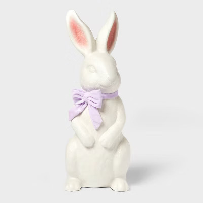 Large Glitter Easter Bunny White - Spritz™ | Target