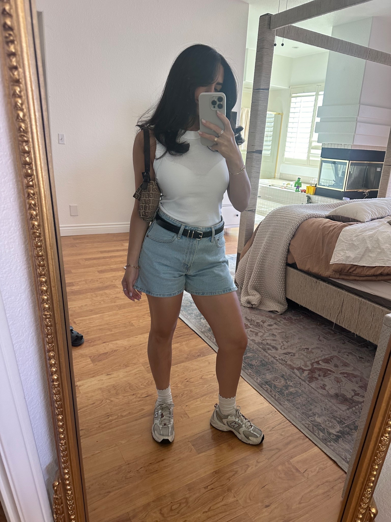 Sold out online but check your local store. Wearing a size 26 I like a loose fit. 

#LTKSummerEdit #LTKFindsUnder100