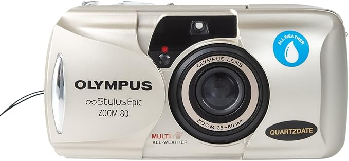 Olympus Stylus Epic Zoom 80 QD CG Date 35mm Camera | Amazon (US)