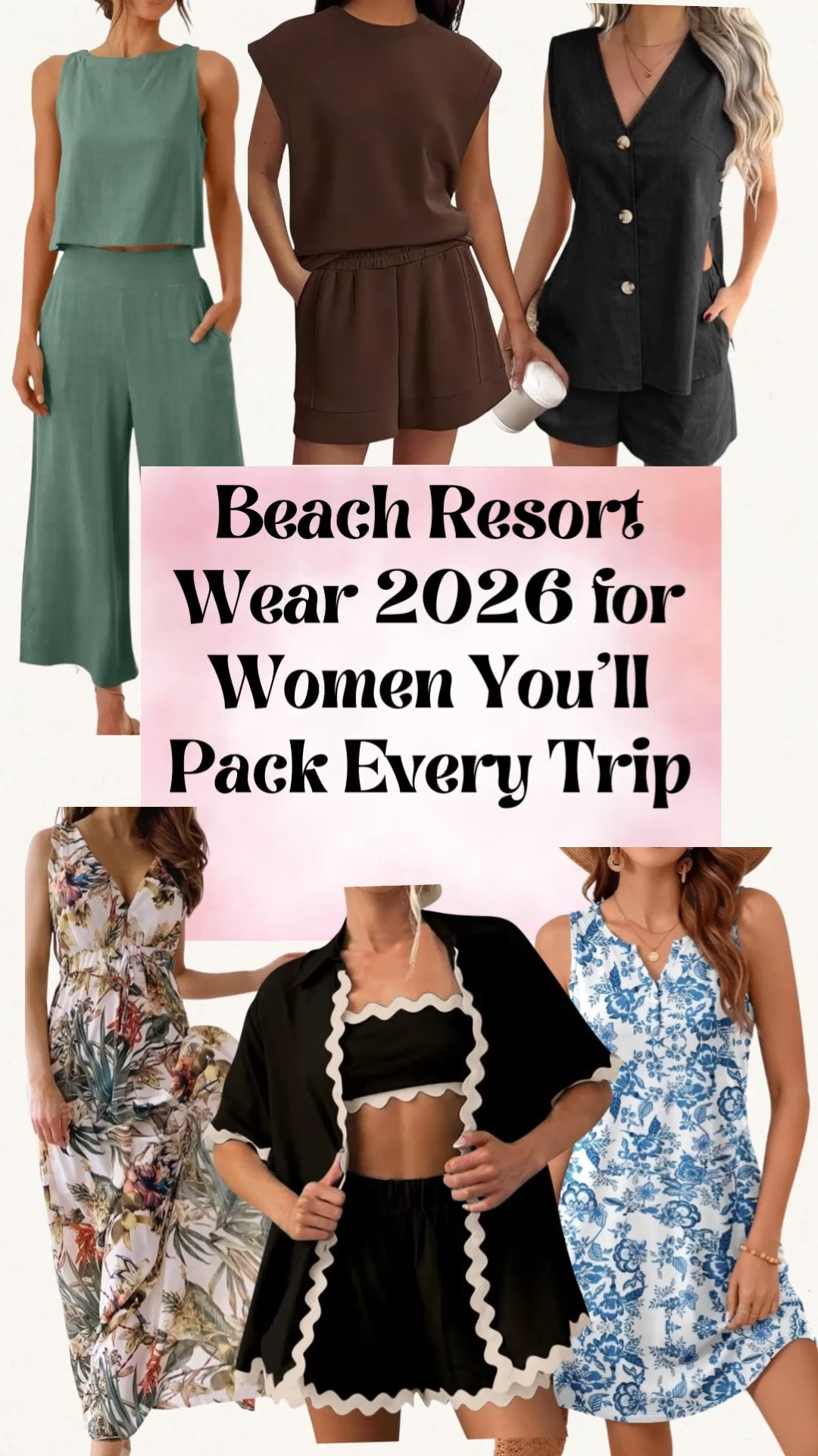 resort wear 2026
Beach Resort Wear 2026 for Women You’ll Pack Every Trip

Keywords: resort wear 2026 women, chic vacation outfits, beach resort fashion, tropical vacation style, women’s resort outfits, summer resort wear
Hashtags: #Fashion #ResortWear2026 #VacationOutfitIdeas

#LTKTravel #LTKSeasonal #LTKootd