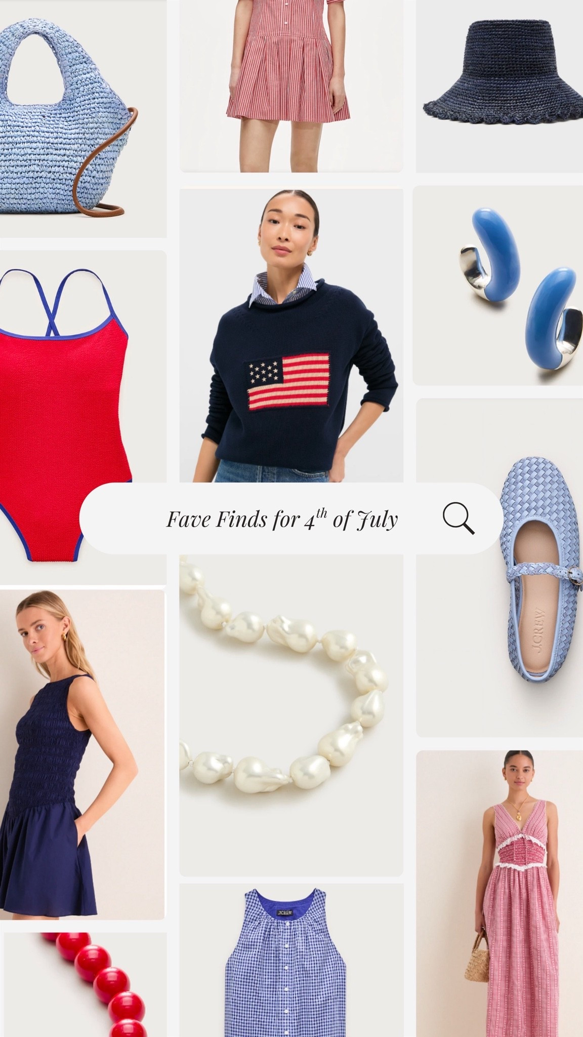 A roundup of my favorite items for the Fourth of July holiday! 


Womens apparel, accessories, 4th of July, seasonal outfit inspo, jewelry, handbags, swimsuits, shoes

#LTKSwim #LTKSeasonal