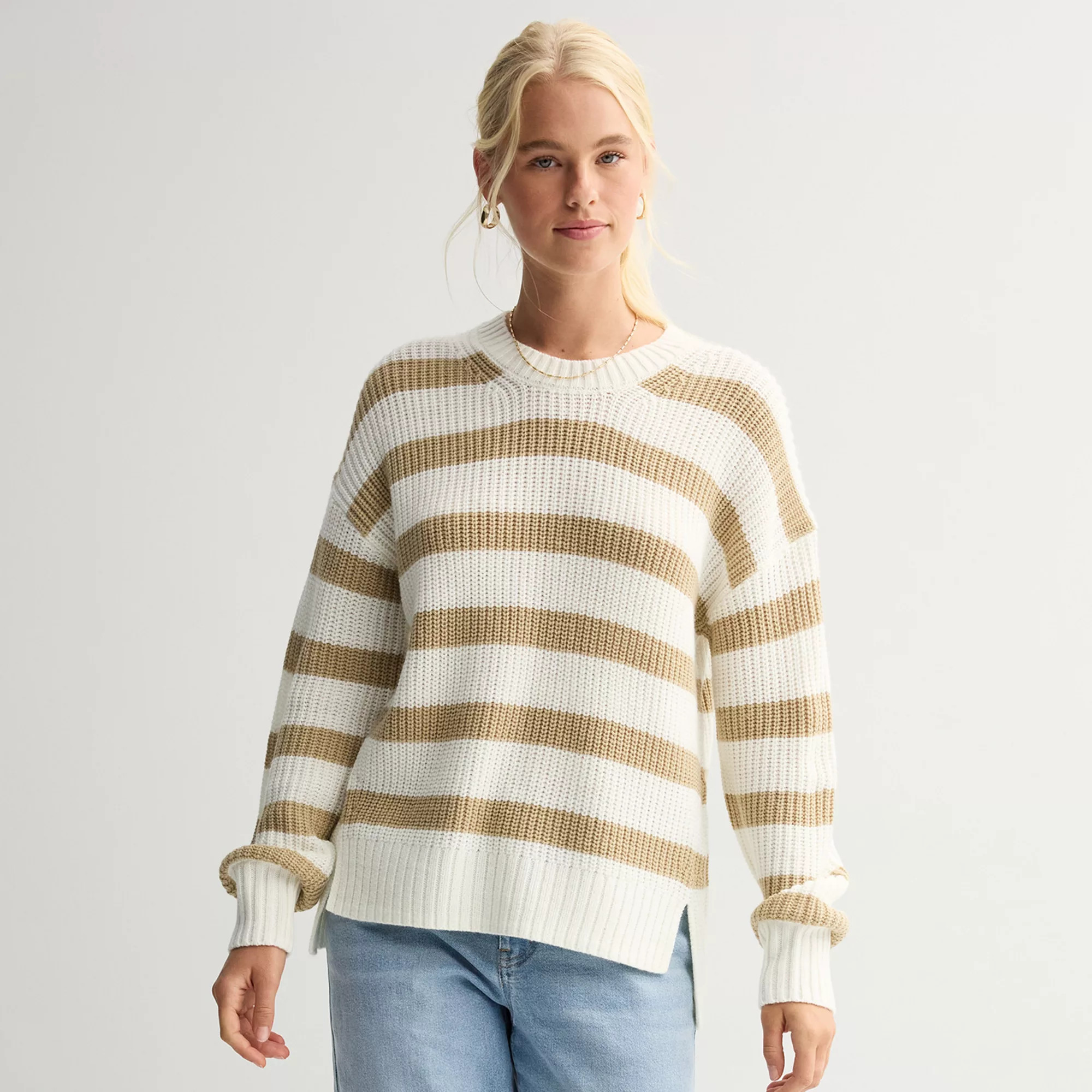 Juniors' SO® Essential Crewneck Pullover Sweater | Kohl's