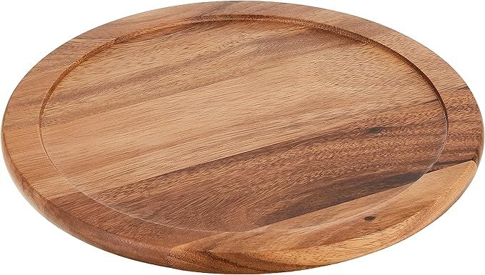 Lipper International Acacia Wood 10" Kitchen Turntable | Amazon (US)