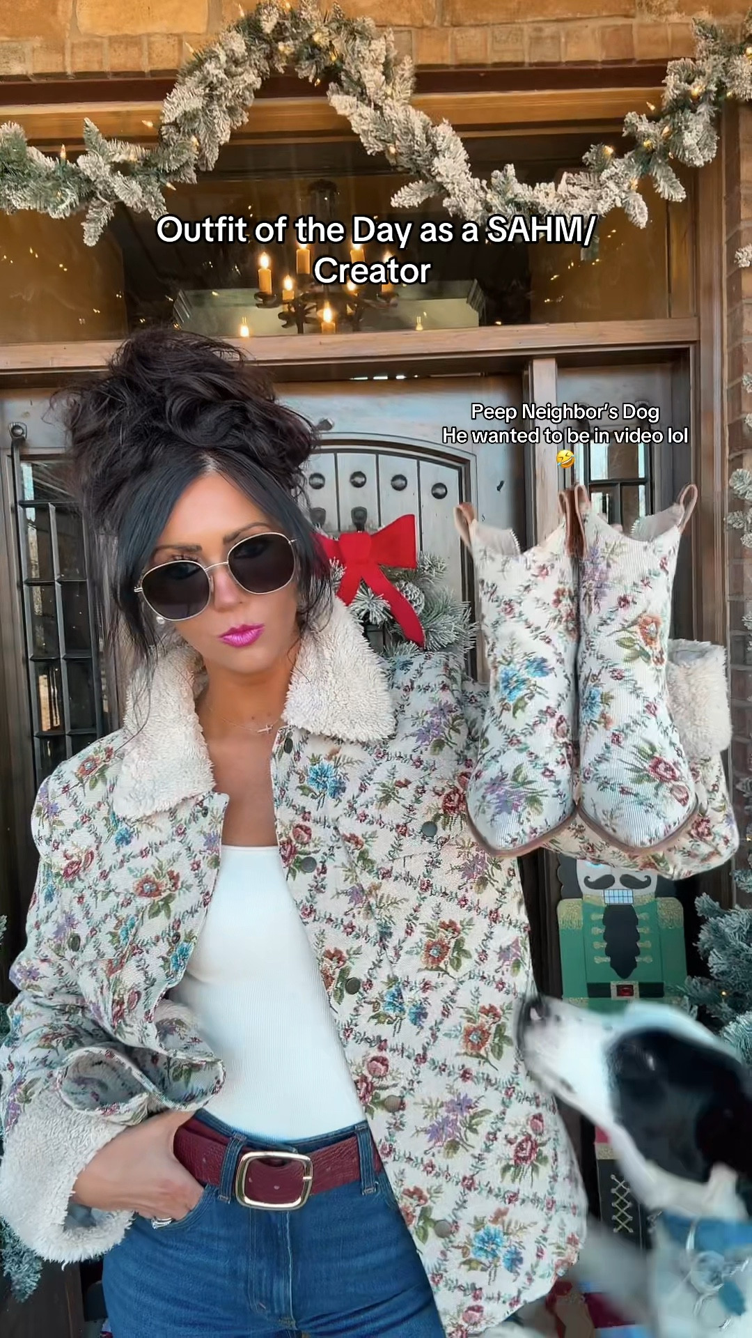 Outfit of the day featuring my neighbors dog lol I guess he wanted to be in video 🤣

Outfit of the day// Winter Outfit// Winter Fashion// OOTD // Abercrombie Jeans // 

#LTKOver40 #LTKootd #LTKdayinmylife