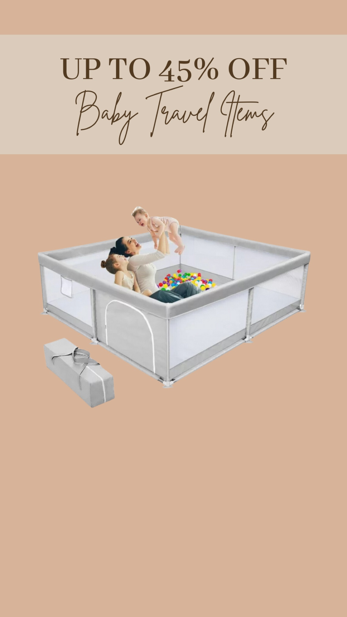 Baby large ball pit/play gym area/play pen on major sale today!

#LTKHolidaySale #LTKkids #LTKbaby