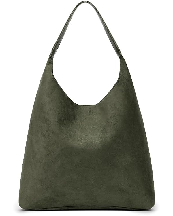 YFGBCX Tote Bags for Women Work Bags Suede Slouchy Bag Hobo Handbag Office Tote Handbag | Amazon (US)