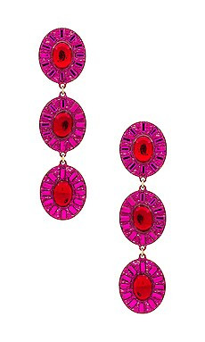 Peyot Earrings in Pink | Revolve Clothing (Global)