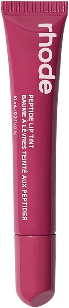 Rhode Peptide Lip Tint, Sheer Color and Hydrating Finish, 3 fl oz, 10ml (Raspberry Jelly) | Amazon (US)