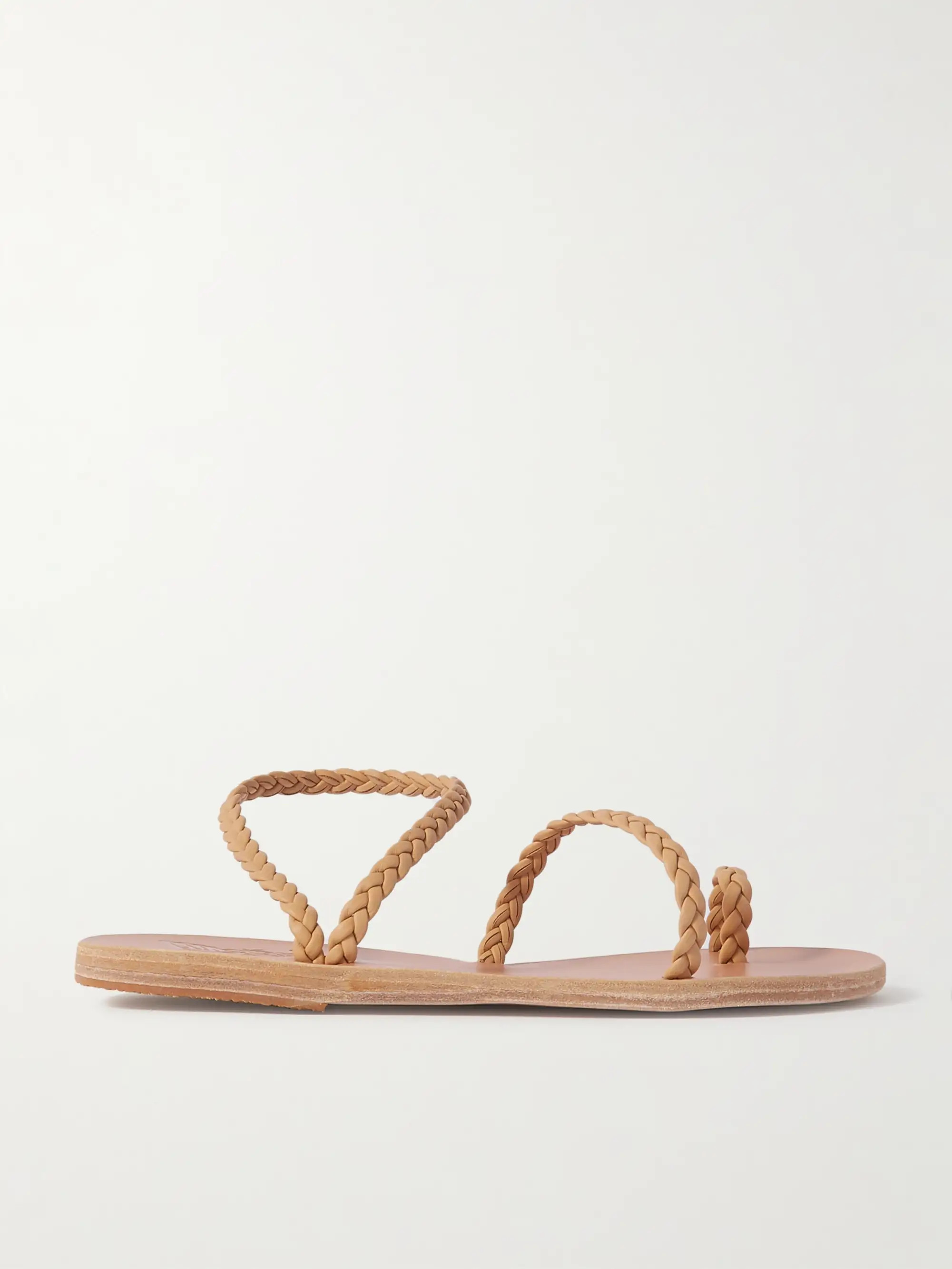 Eleftheria braided leather sandals | NET-A-PORTER (US)