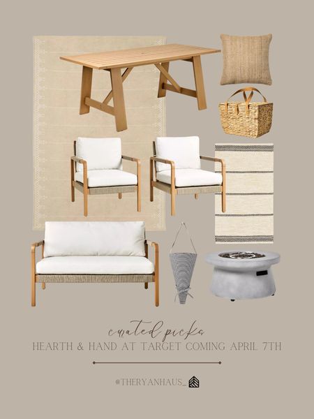 The newest Hearth and Hand collection at Target released today and it’s focused on outdoor living! I truly love this affordable collection of outdoor furniture. It has such great texture and finishes to it! 

#LTKstyletip #LTKhome #LTKSeasonal