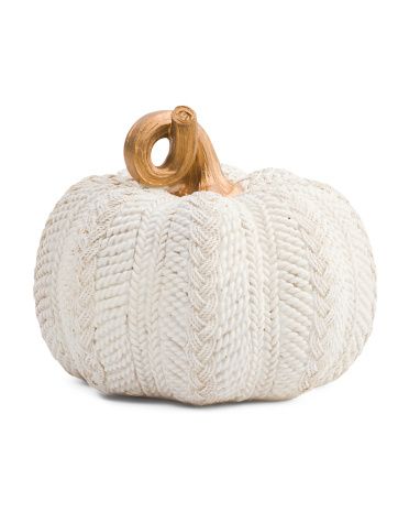 7.75in Woven Pumpkin | TJ Maxx