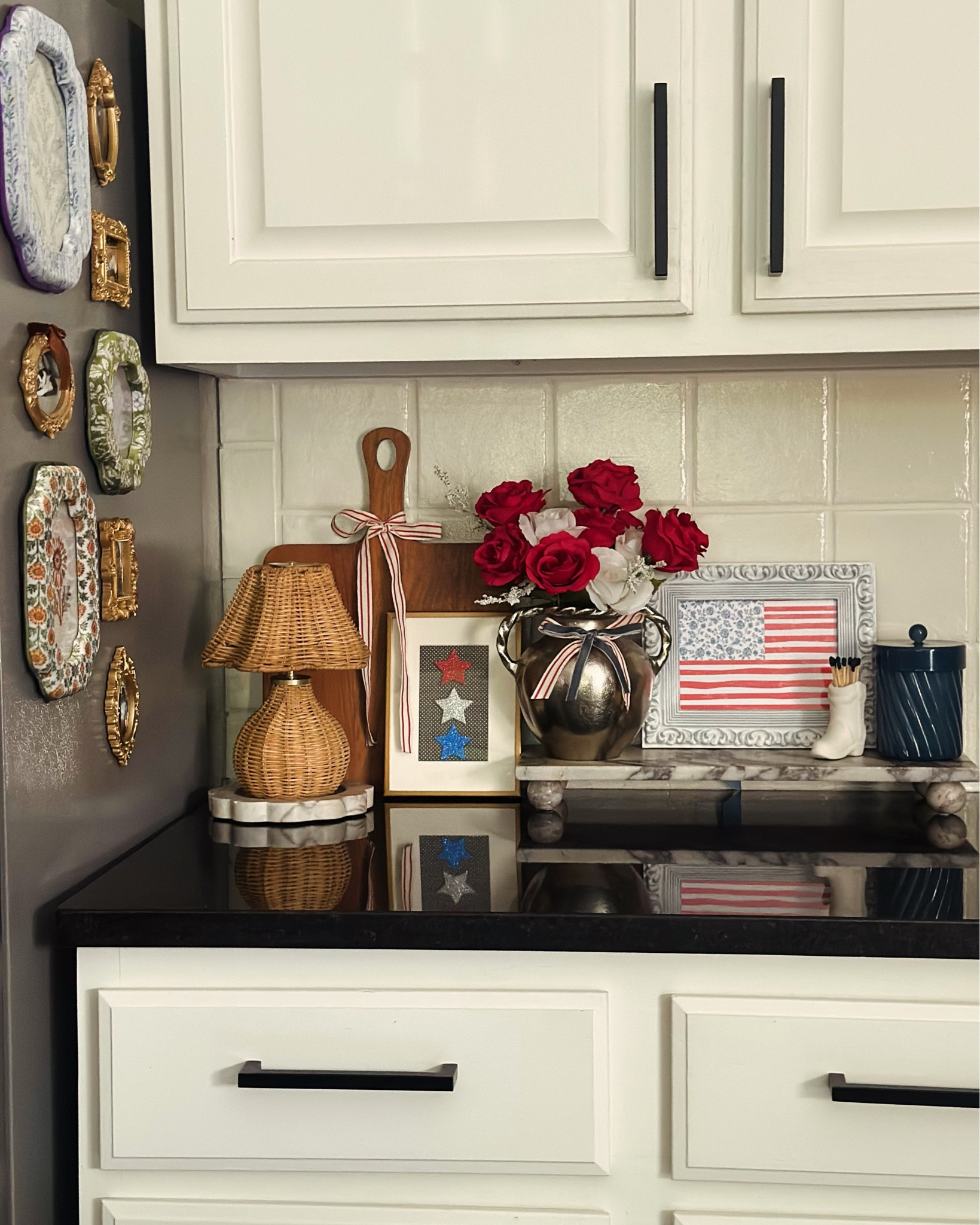 Americana Summmmer☀️🇺🇸

Nothing like red, white, and blue to bring all the americana summer vibes in our home! ♥️🤍💙🇺🇸 loving the patriotic decor I’ve styled throughout our home! 😎♥️🤌🏼
Summer Americana Home Decor 

#summerdecor #homedecor #americana #redwhiteandblue #homeinspo

#LTKSeasonal #LTKHome #LTKSaleAlert