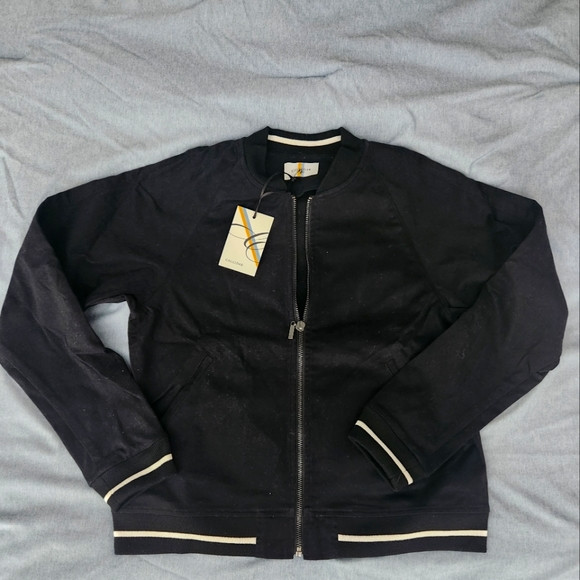 CALLIDAE 'THE TEAM JACKET' IN NAVY W/ RED+WHITE RIBBON - WOMEN'S S | Poshmark