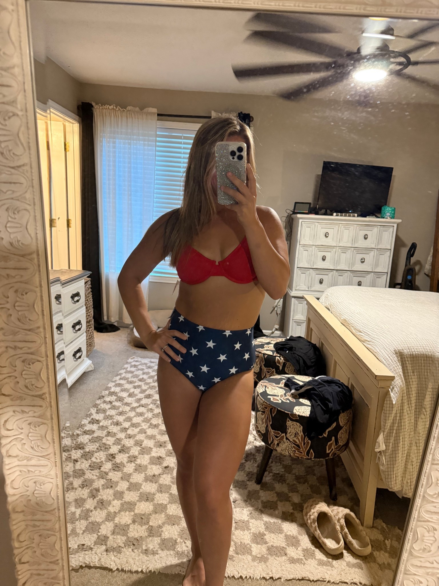 Wearing the size small top and medium bottoms 

#LTKSummerEdit #LTKFindsUnder50 #LTKSeasonal