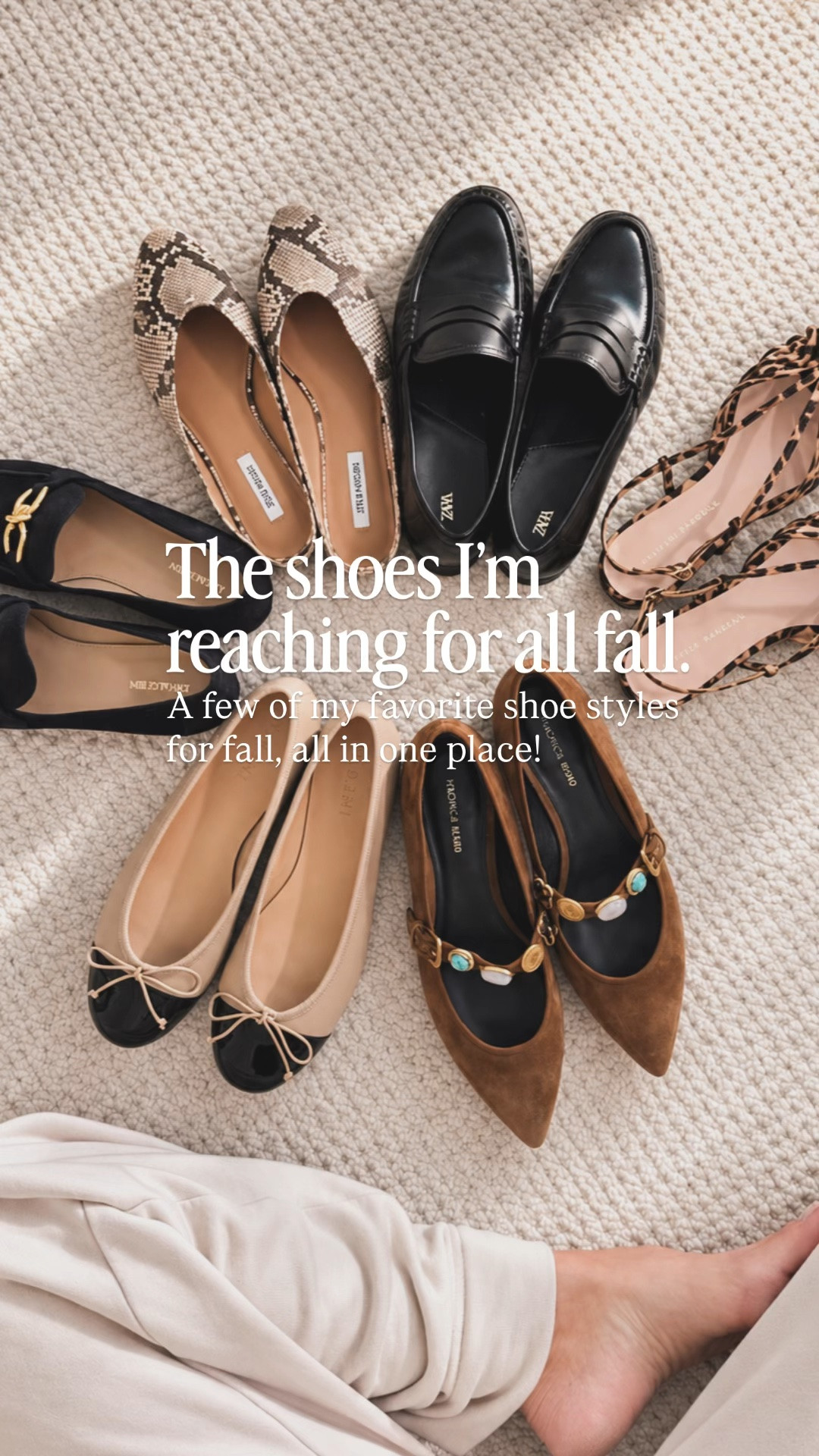A few of my favorite shoe styles for fall, all in one place! From classic loafers and ballet flats to snakeskin, leopard, and suede, these are the pairs that can make an everyday outfit feel so much more finished.

👩‍💻 LTK PRO TIPS
❤️ Heart = Support my posts ;-)
🔖 Save = Get sale & restock alerts for the things you love!
📋 Lists = Keep favorites organized (List ideas: Christmas, Birthdays, and Vacations!)
📲 Share = Send lists and products to a friend (or your daughters like me).
💬 Comment = Ask me anything, and I’ll answer. ;-)

#LTKootd #LTKSeasonal #LTKOver40