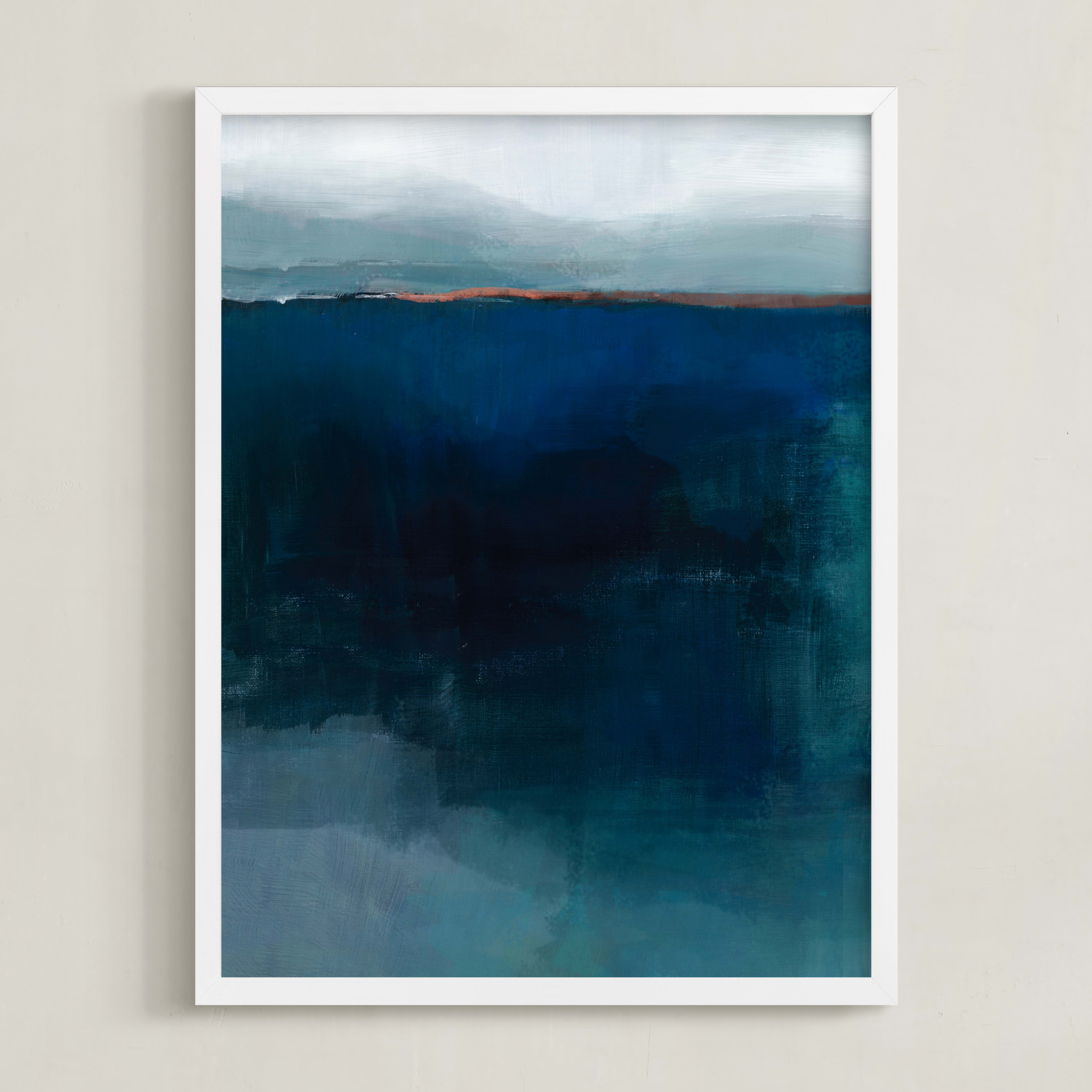 "Deep Down" - Painting Limited Edition Art Print by AlisonJerry. | Minted