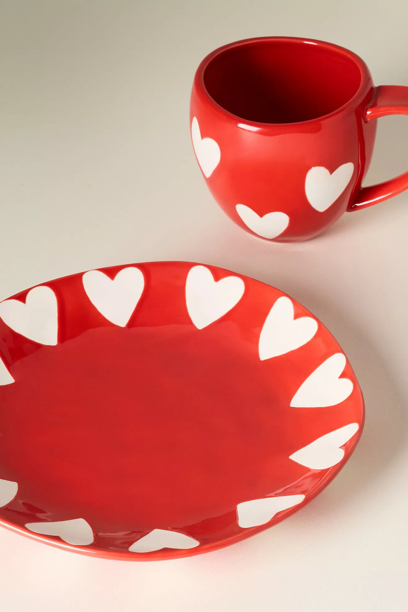 Vida Icon Stoneware Mug: Valentine's Day Edition | Anthropologie (US)
