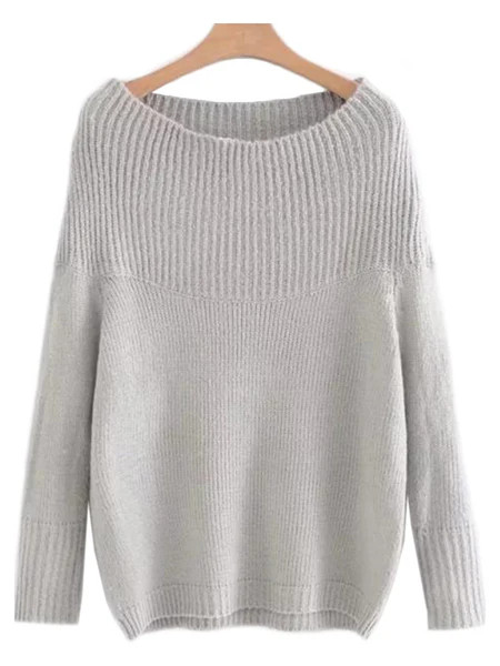 'Joanne' Off Shoulder Sweater ( 3 Colors ) | Goodnight Macaroon