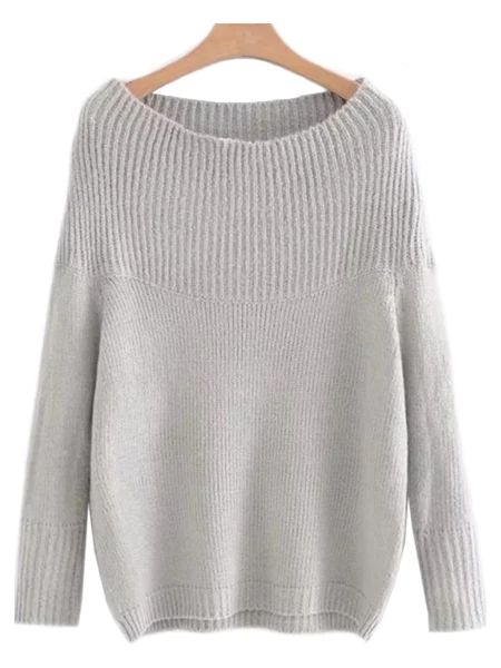 'Joanne' Off Shoulder Sweater ( 3 Colors ) | Goodnight Macaroon