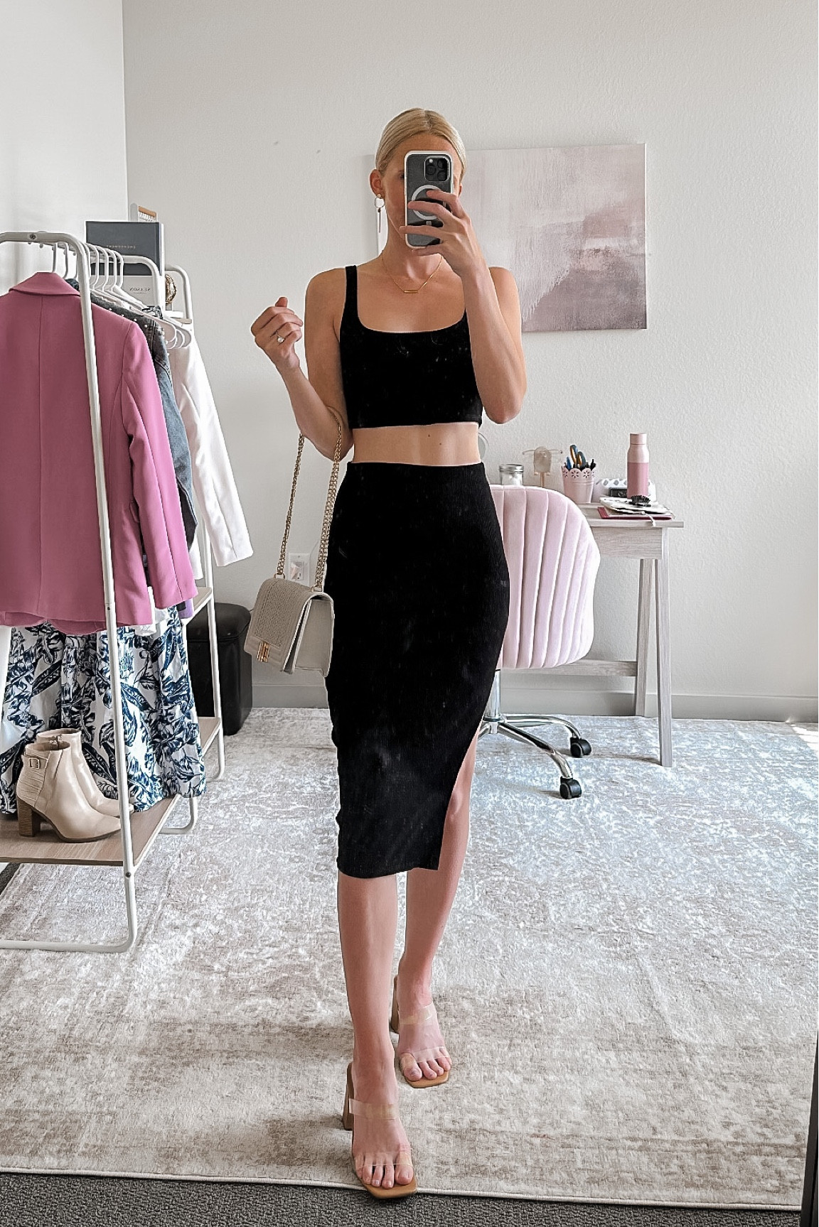 set-for-life-black-ribbed-bodycon-curated-on-ltk