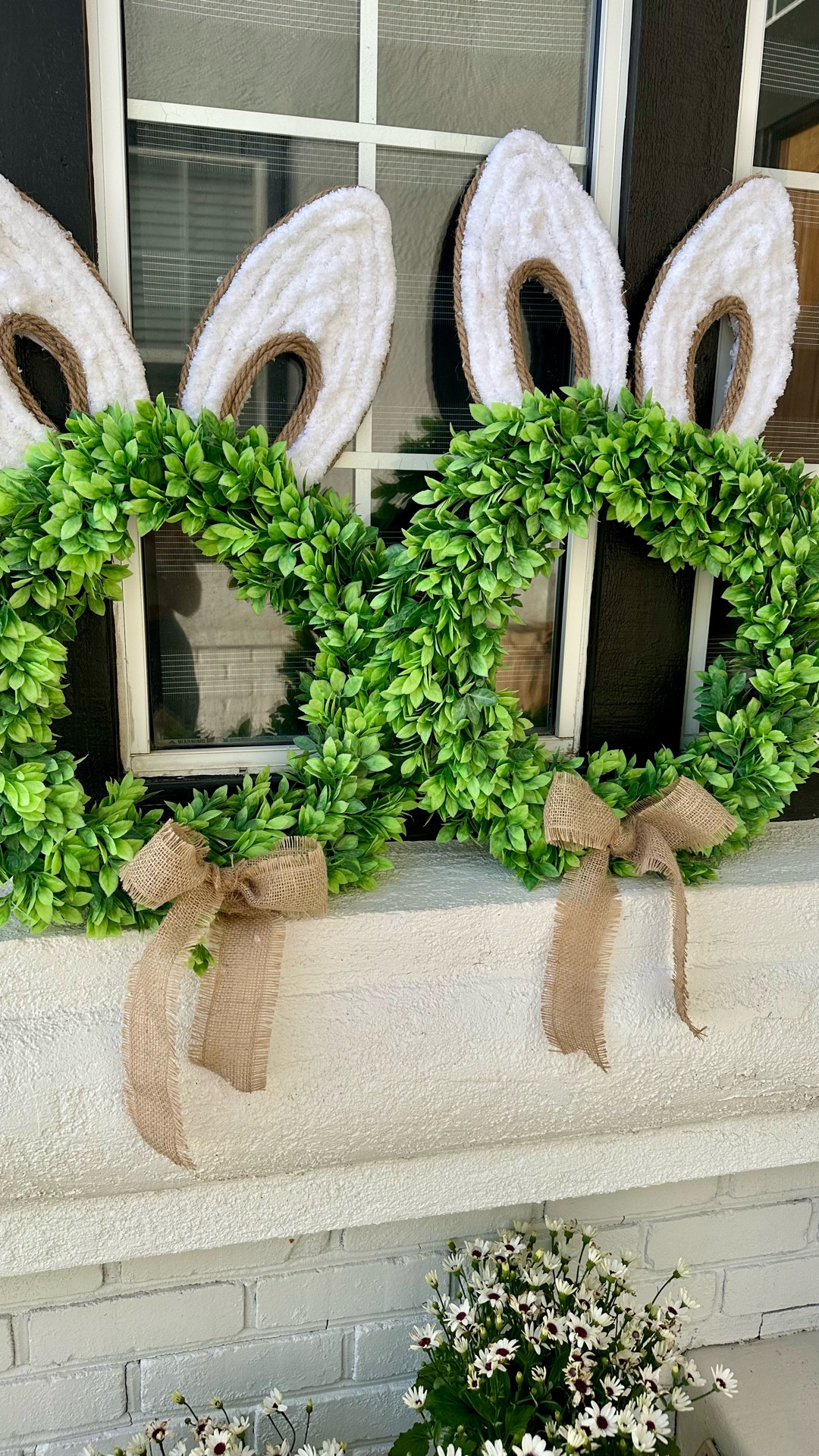 Bunny Ear Wreath, you can easily remove the ears after Easter & keep up all season! 🫶 

#LTKSeasonal #LTKHome #LTKSpringSale