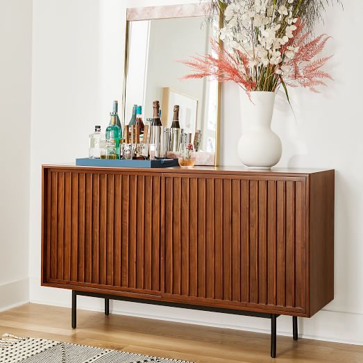 Slatted Buffet (In-Stock & Ready to Ship) | West Elm (US)