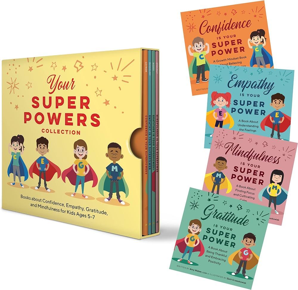 Your Superpowers 4 Book Box Set: Finding Your Superpowers for Kids Ages 5–7 (My Superpowers) | Amazon (US)