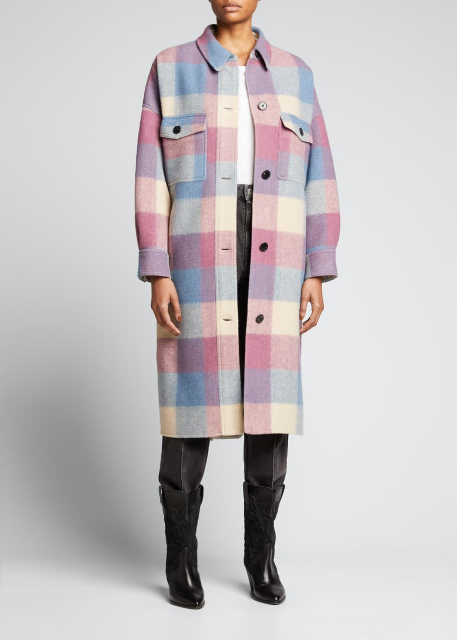 Fontizi Plaid Shirt Jacket | Bergdorf Goodman
