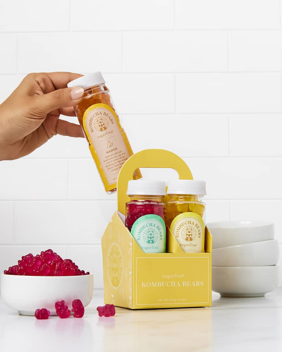 Sugarfina Kombucha Bears 4-Piece Carrier | Neiman Marcus
