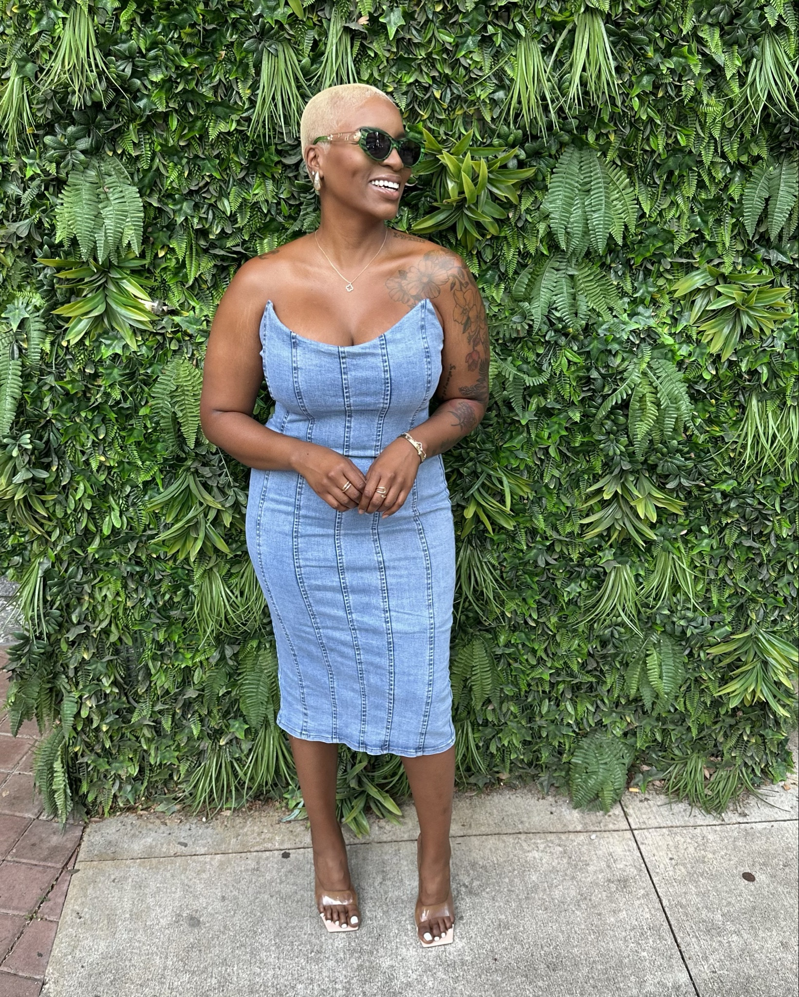 A better look at the denim dinner look. These shows are definitely an easy go-to! 

#LTKStyleTip