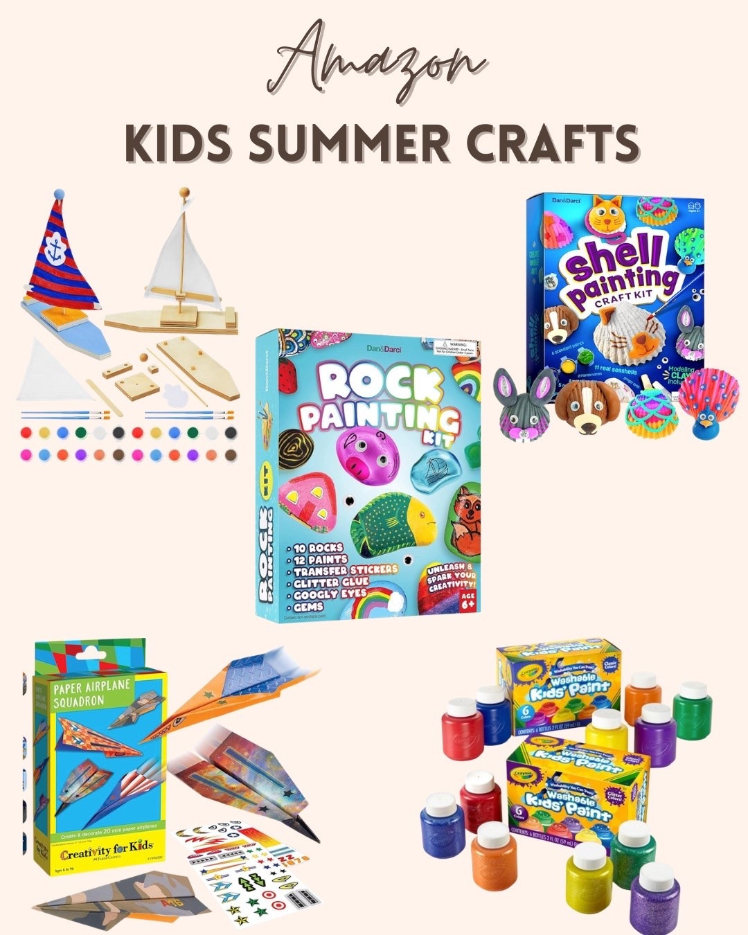 The best crafts to keep the kiddos entertained all summer long!

#LTKmomlife #LTKKids #LTKSaleAlert