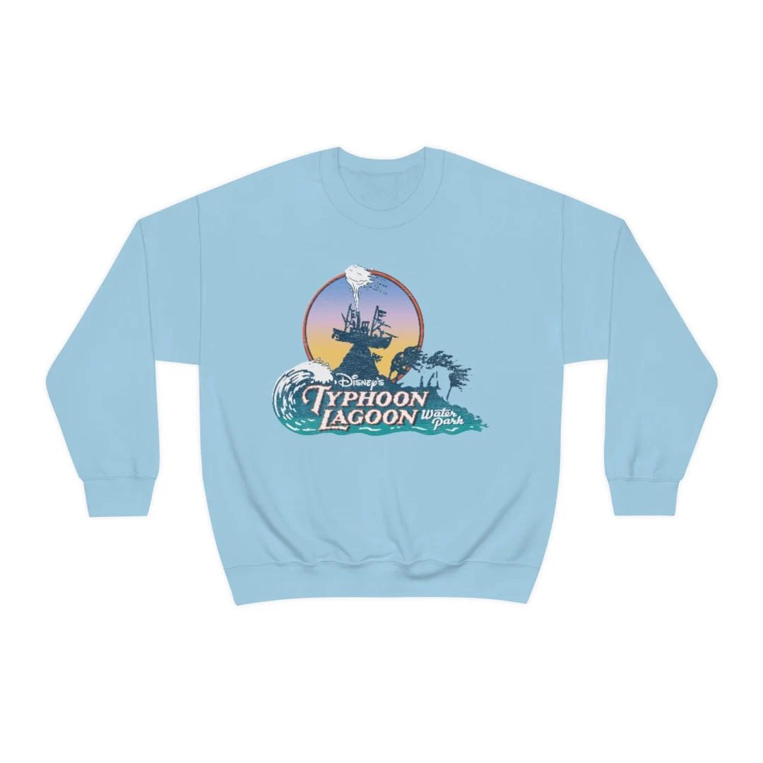 Typhoon Lagoon Throwback Vintage Style Disney Sweatshirt - Etsy | Etsy (US)