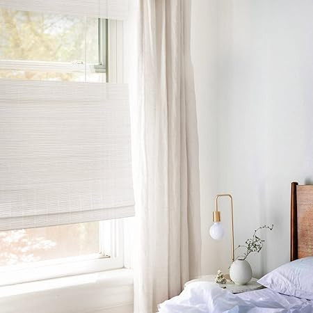 MOOD Custom Bamboo Shades | Modern | Top Down Bottom Up Cordless | Bamboo Roman Shades for Window... | Amazon (US)