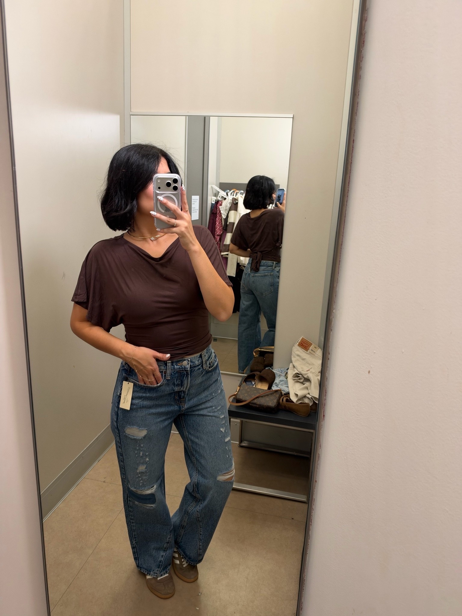 The cutest denim from @Target 👏🏼👌🏽