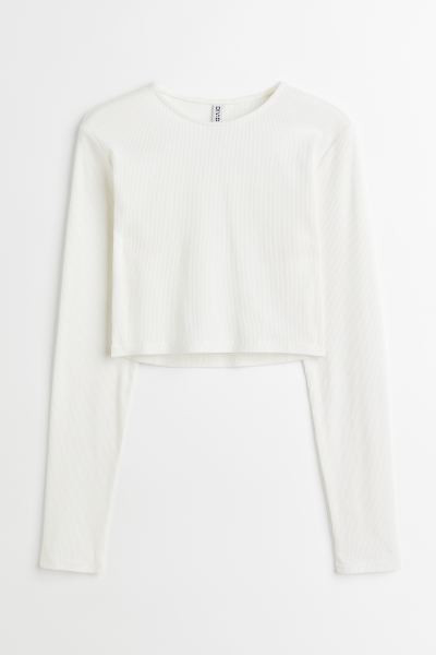 Ribbed Crop Top | H&M (US + CA)