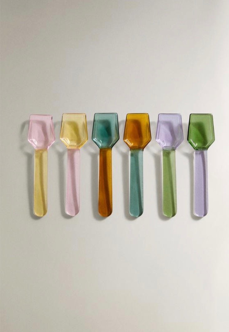 The cutest ZARA Home glass ice cream spoons! Just in time for summer

#LTKHome