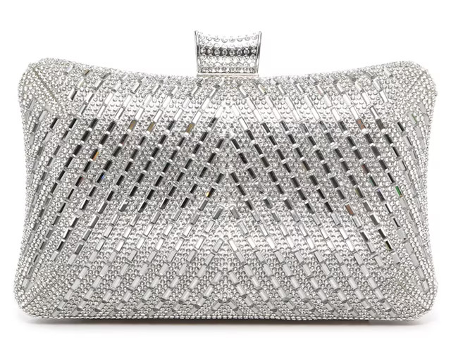 Curves Crystal Clutch | DSW