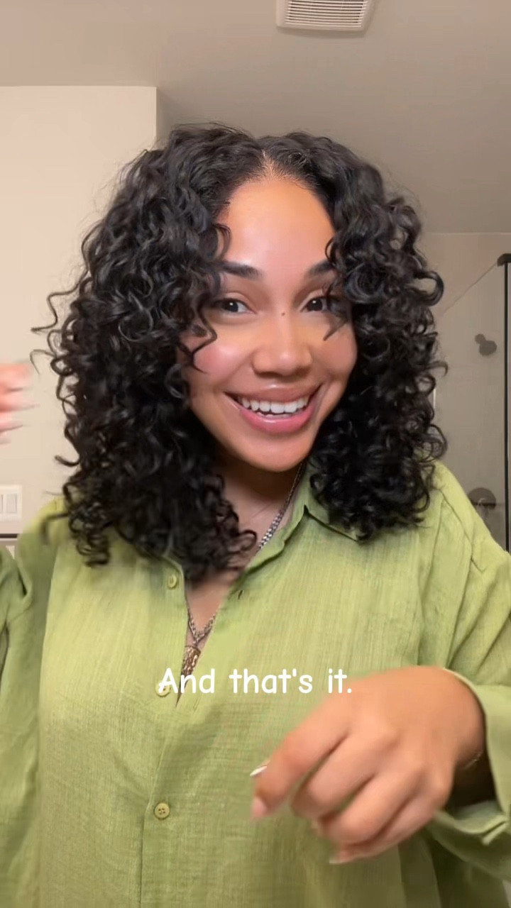 Here’s my full curl routine you all asked for! I normally fluff it out a lot more and it’s bigger. But I was rushing cause it was super late and I want to go to bed😩 Anyway, it’s pretty simple and takes about 15 minutes to do. The longest part is letting it dry 🥴 @Pattern Beauty  @Sephora #curlscheck #curls #curlroutine 

#LTKgrwm #LTKBeauty #LTKselfcare