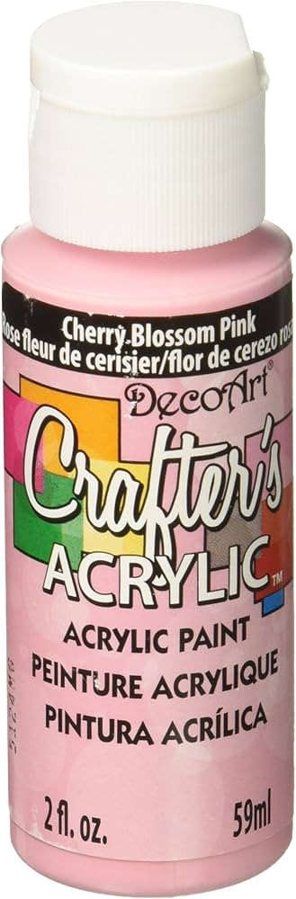 DecoArt Acrylic Paint, Cherry Bloss, 59 ml (Pack of 1) | Amazon (UK)