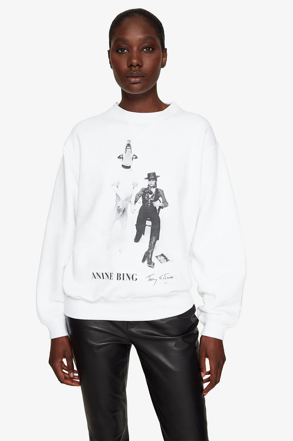 Ramona Sweatshirt AB X TO David Bowie | Anine Bing