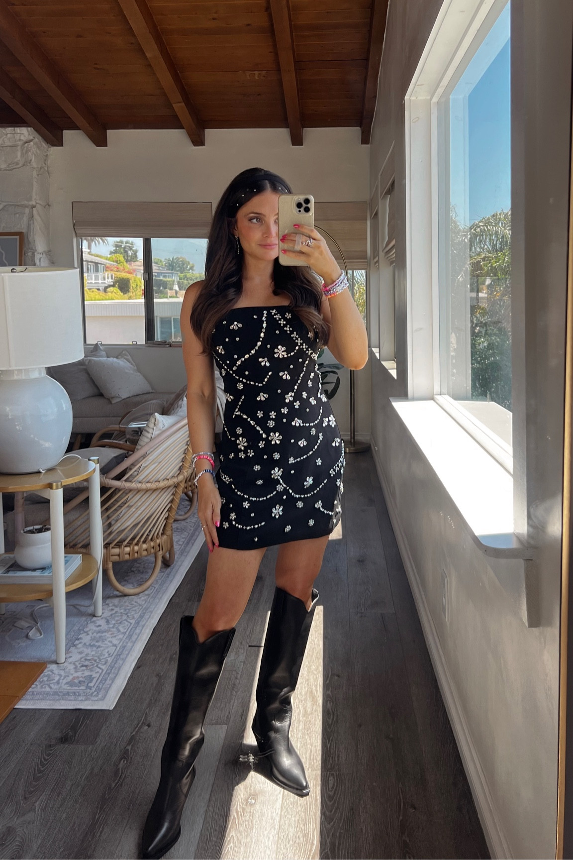 little black dress ladies Ovard Black Mini Dress - US 10 main image 0