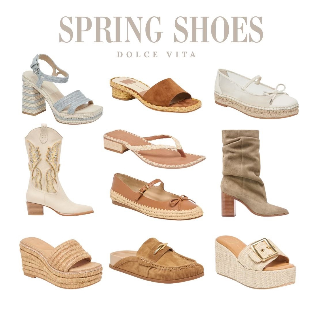 Looking ahead to spring with these Dolce Vita styles, polished, versatile, and easy to style with everything

#LTKmomlife #LTKSeasonal #LTKOver40