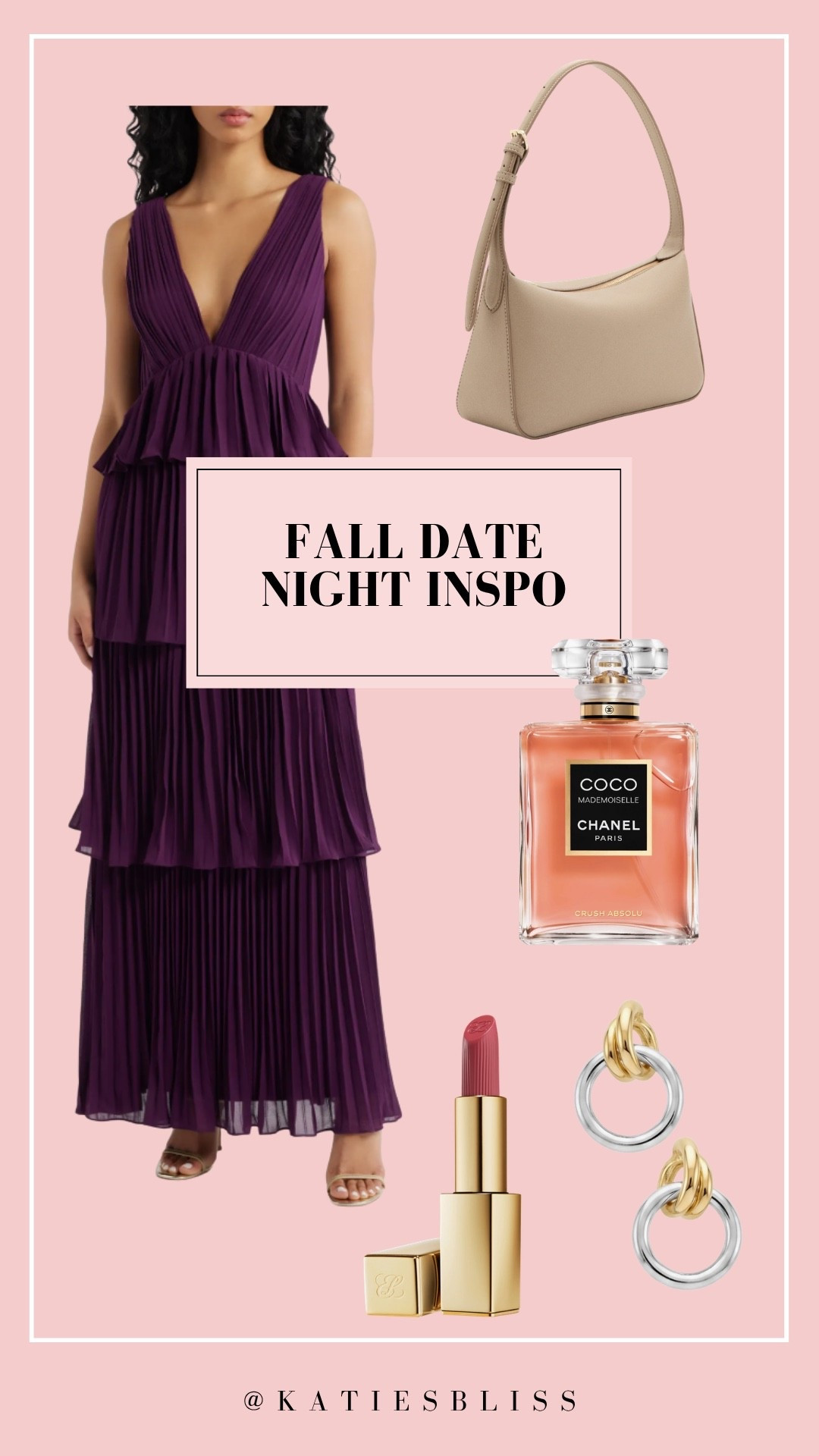 Fall date night inspo 🤍

Formal. Dress. Wedding guest. Shoulder bag. Chanel perfume. Lipstick. Gold. Silver. Earrings.

#LTKWedding #LTKSeasonal