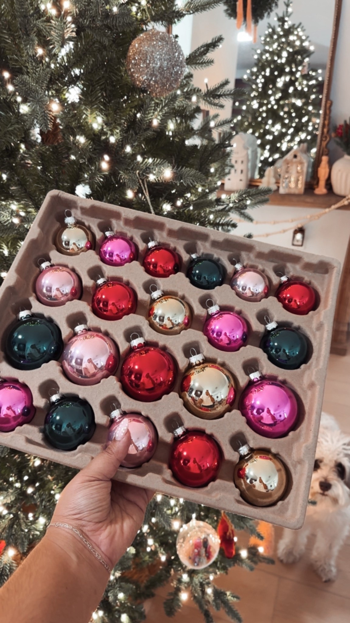 The prettiest shiny ornaments and they’re 40% off! 

#LTKHoliday #LTKCyberWeek #LTKSaleAlert